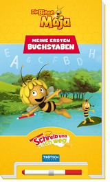 Tr&ouml;tsch Die Biene Maja Schreib und wisch weg Buchstaben