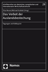 Das Verbot der Auslandsbestechung - 