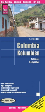 Reise Know-How Landkarte Kolumbien / Colombia (1:1.400.000) - 