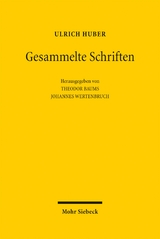 Gesammelte Schriften - Ulrich Huber
