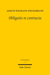 Obligatio re contracta - Adolfo Wegmann Stockebrand