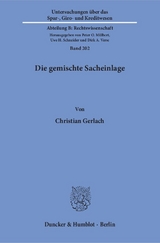 Die gemischte Sacheinlage. - Christian Gerlach