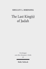 The Last King(s) of Judah - Shelley L. Birdsong