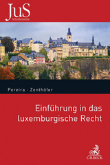 Einf&uuml;hrung in das luxemburgische Recht - Jo&atilde;o Nuno Pereira, Jochen Zenth&ouml;fer