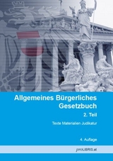 Allgemeines B&uuml;rgerliches Gesetzbuch, 2. Teil - 