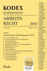 KODEX Arbeitsrecht 2016 - Stech, Edda; Ercher-Lederer, Gerda; Doralt, Werner