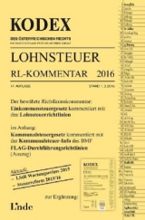 KODEX Lohnsteuer Richtlinien-Kommentar 2016 - Hofbauer, Josef; Doralt, Werner
