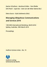 Managing Ubiquitous Communications and Services 2016 - 