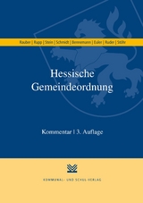 Hessische Gemeindeordnung (HGO) - David Rauber, Matthias Rupp, Katrin Stein, Helmut Schmidt, Gerhard Bennemann, Thomas Euler, Tim Ruder, Andreas St&ouml;hr