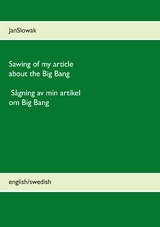 Sawing of my article about the Big Bang - Jan Slowak