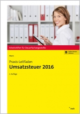 Praxis-Leitfaden Umsatzsteuer 2016