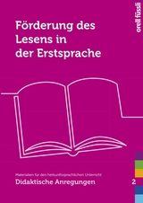 F&ouml;rderung des Lesens in der Erstsprache - Maria Riss, Elisa Aeschimann-Ferreira, Raquel Rocha, Basil Schader