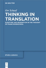 Thinking in Translation - Orr Scharf
