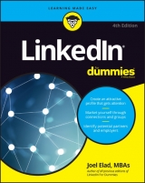 LinkedIn For Dummies - Elad, Joel