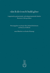 &bdquo;dat ih dir it nu bi huldi gibu&ldquo; - 