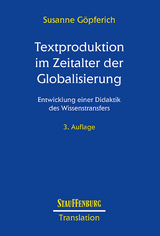 Textproduktion im Zeitalter der Globalisierung - Susanne G&ouml;pferich