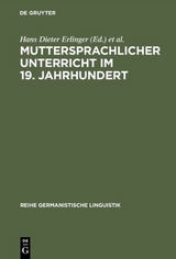 Muttersprachlicher Unterricht im 19. Jahrhundert - 