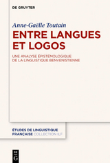 Entre langues et logos - Anne-Ga&euml;lle Toutain