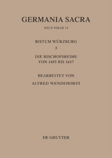 Die Bist&uuml;mer der Kirchenprovinz Mainz. Das Bistum W&uuml;rzburg III.