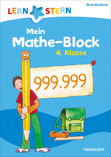 LERNSTERN Mein Mathe-Malblock 4. Klasse - Werner Zenker