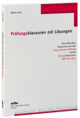 Prüfungsklausuren mit Lösungen, Band 2016