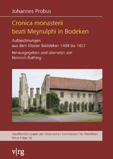 Cronica monasterii beati Meynulphi in Bodeken - Johannes Probus