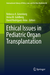Ethical Issues in Pediatric Organ Transplantation - 