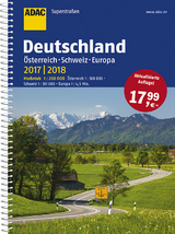 ADAC Superstra&szlig;en Deutschland, &Ouml;sterreich, Schweiz & Europa 2017/2018 1:200 000