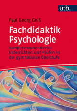 Fachdidaktik Psychologie - Paul Georg Gei&szlig;