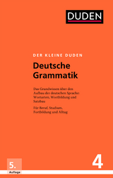 Der kleine Duden – Deutsche Grammatik - Rudolf Hoberg, Ursula Hoberg