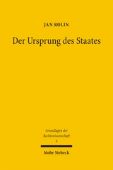 Der Ursprung des Staates - Jan Rolin