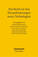 Das Recht vor den Herausforderungen neuer Technologien - 