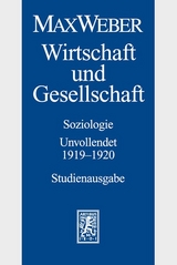Max Weber-Studienausgabe - Max Weber