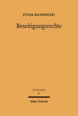 Beseitigungsrechte - Peter Mankowski