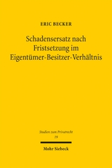 Schadensersatz nach Fristsetzung im Eigent&uuml;mer-Besitzer-Verh&auml;ltnis - Eric Becker