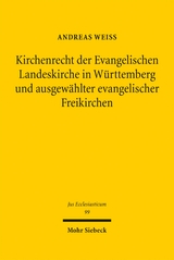 Kirchenrecht der Evangelischen Landeskirche in W&uuml;rttemberg und ausgew&auml;hlter evangelischer Freikirchen - Andreas Weiss