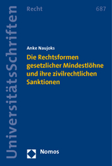 Die Rechtsformen gesetzlicher Mindestl&ouml;hne und ihre zivilrechtlichen Sanktionen - Anke Naujoks