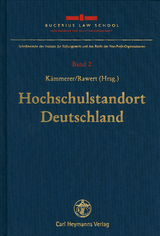 Hochschulstandort Deutschland - Kämmerer, Jörn Axel; Rawert, Peter