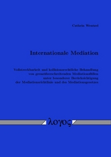 Internationale Mediation - Cathrin Wentzel
