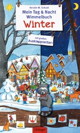 Mein Tag & Nacht Wimmelbuch. Winter - Kerstin M. Schuld