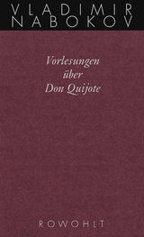 Vorlesungen &uuml;ber Don Quijote - Vladimir Nabokov