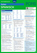 PONS Zeiten auf einen Blick Spanisch - Iván Reymóndez-Fernández