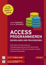 Access programmieren - Walter Doberenz, Thomas Gewinnus