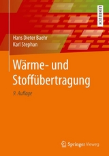 Wärme- und Stoffübertragung - Baehr, Hans Dieter; Stephan, Karl