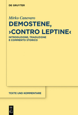 Demostene, "Contro Leptine" - Mirko Canevaro