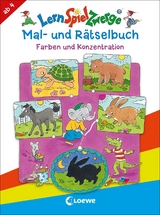 LernSpielZwerge - Mal- und R&auml;tselbuch - Farben und Konzentration