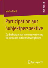 Partizipation aus Subjektperspektive - Meike Nieß