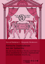 R&ouml;mische Staatskalender aus der Sp&auml;tantike