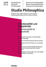 Intentionalit&auml;t und Subjektivit&auml;t / Intentionnalit&eacute; et subjectivit&eacute; - 