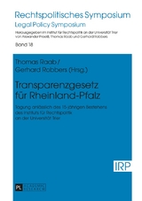 Transparenzgesetz f&uuml;r Rheinland-Pfalz - 